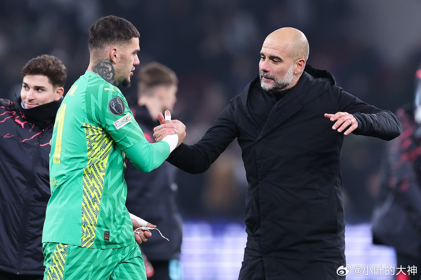 埃德松：安帅更随和瓜帅更激情；英超别想了，肯定还会是曼城王朝3月31日讯 前曼城