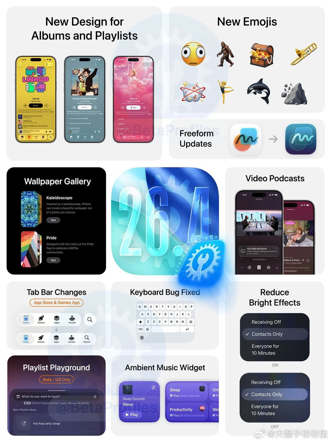iPhone大量新功能上线 iOS 26.4 正式推送啦！这次更新了很多小细节，