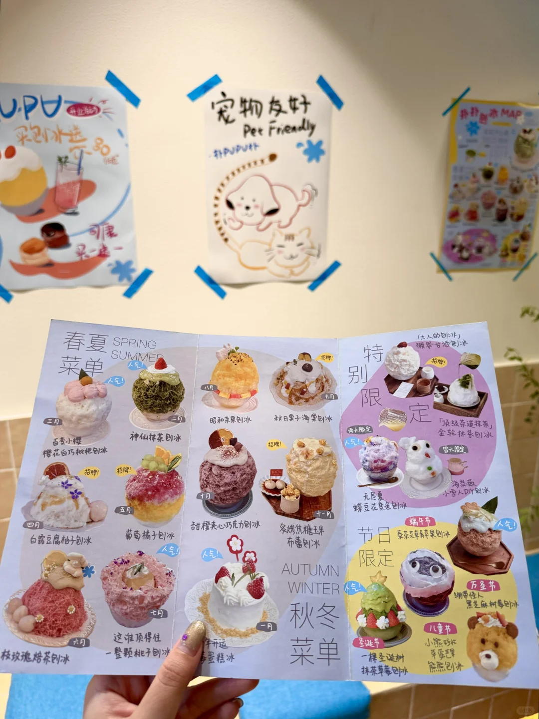 上海的漂亮刨冰🍧店！新开的！