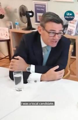 【新英国首相伯纳姆参观了一家养老院】
—很高兴见到你。我是安迪。
—安德鲁？一位