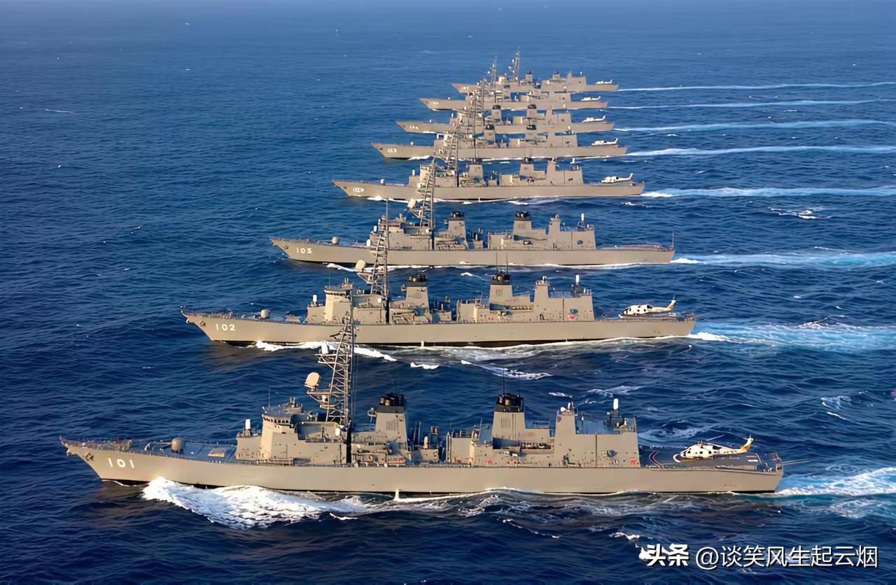 八八舰队已经彻底落后于世界了！

放在三四十年前，日本这样的八八舰队，确实属于亚