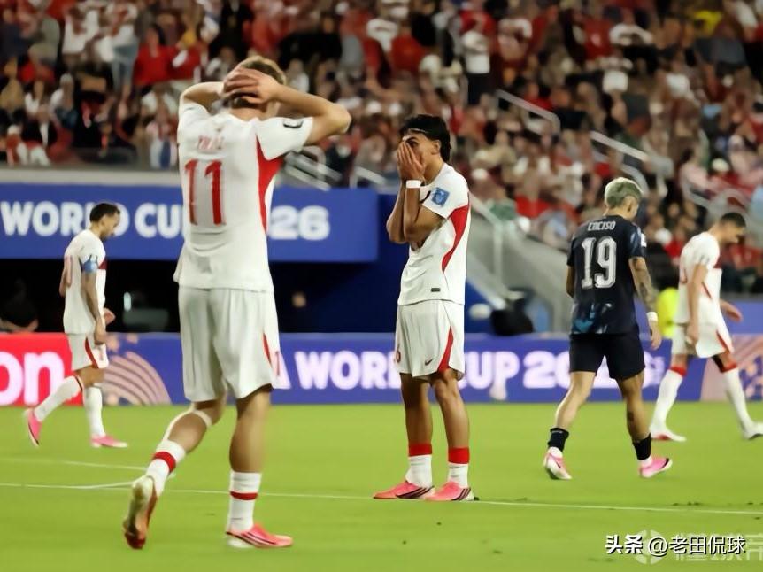 5亿欧元身价，小组两连败黯然出局…美加墨世界杯小组赛D组第2轮，土耳其0-1不敌