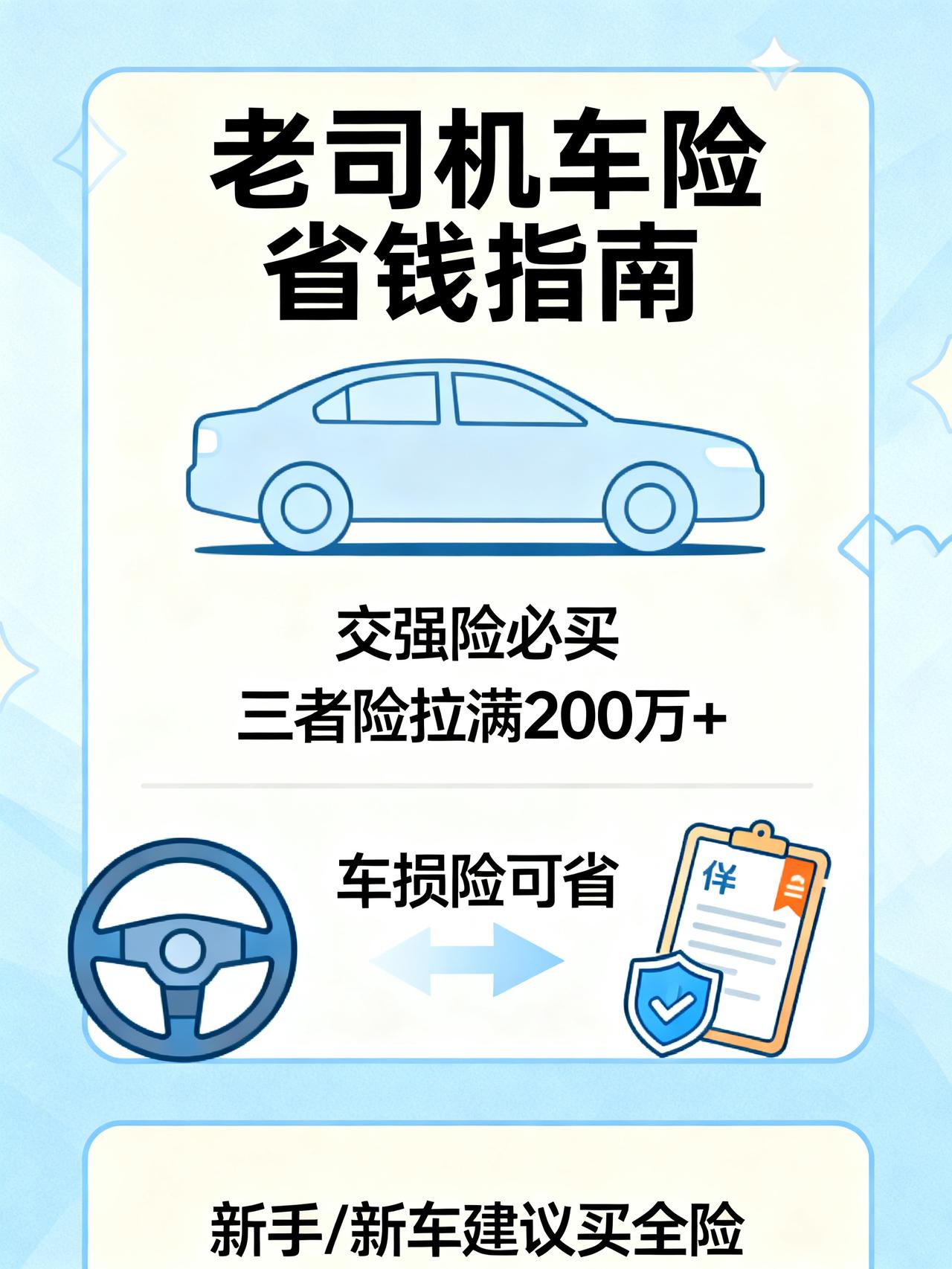为什么老车主都只买交强险？交警坦言：不是胆大，是太清醒！
藏在车险行业里没人明说