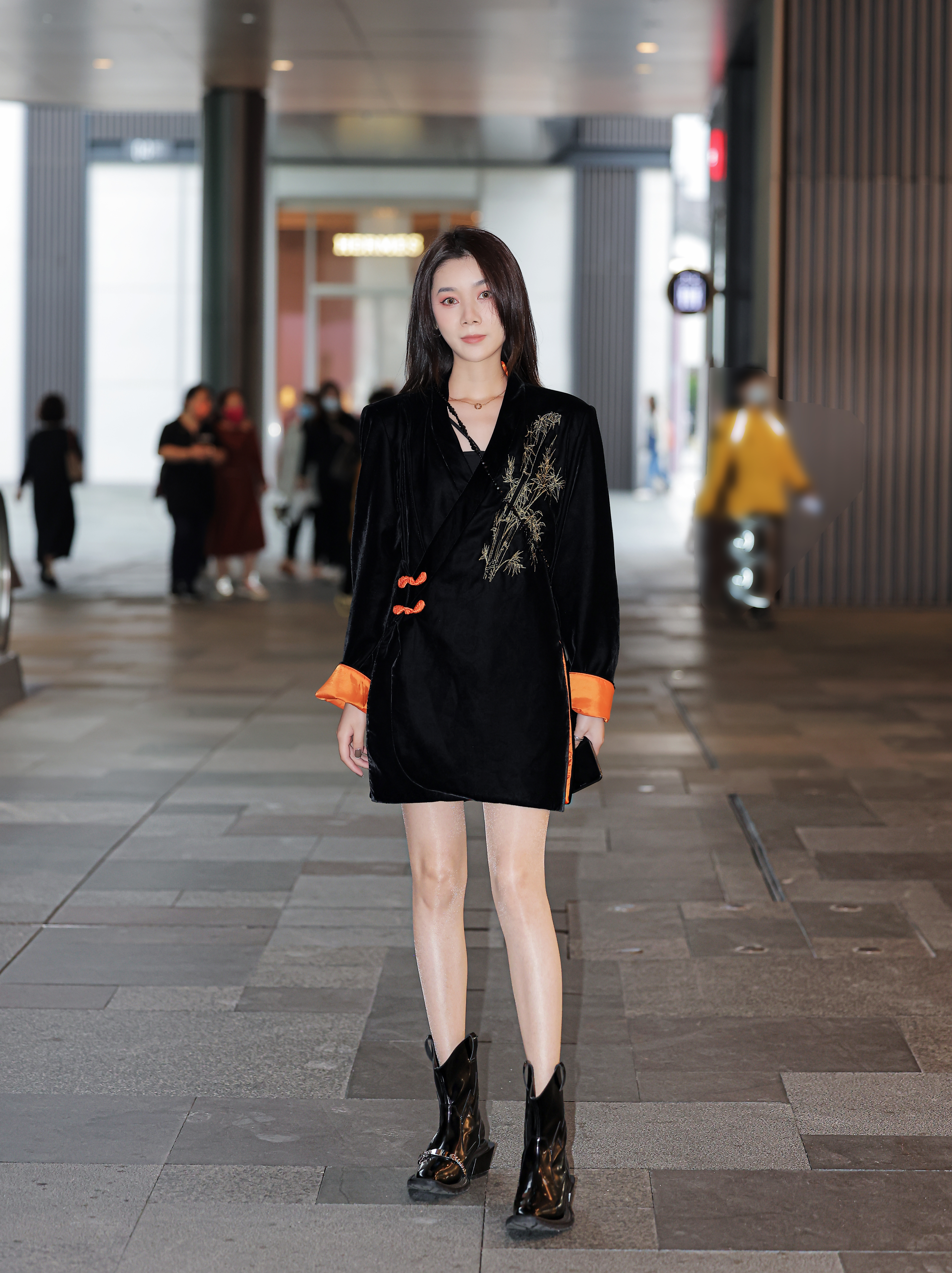 #街拍[超话]#   短靴    （拒绝水印） ​​​