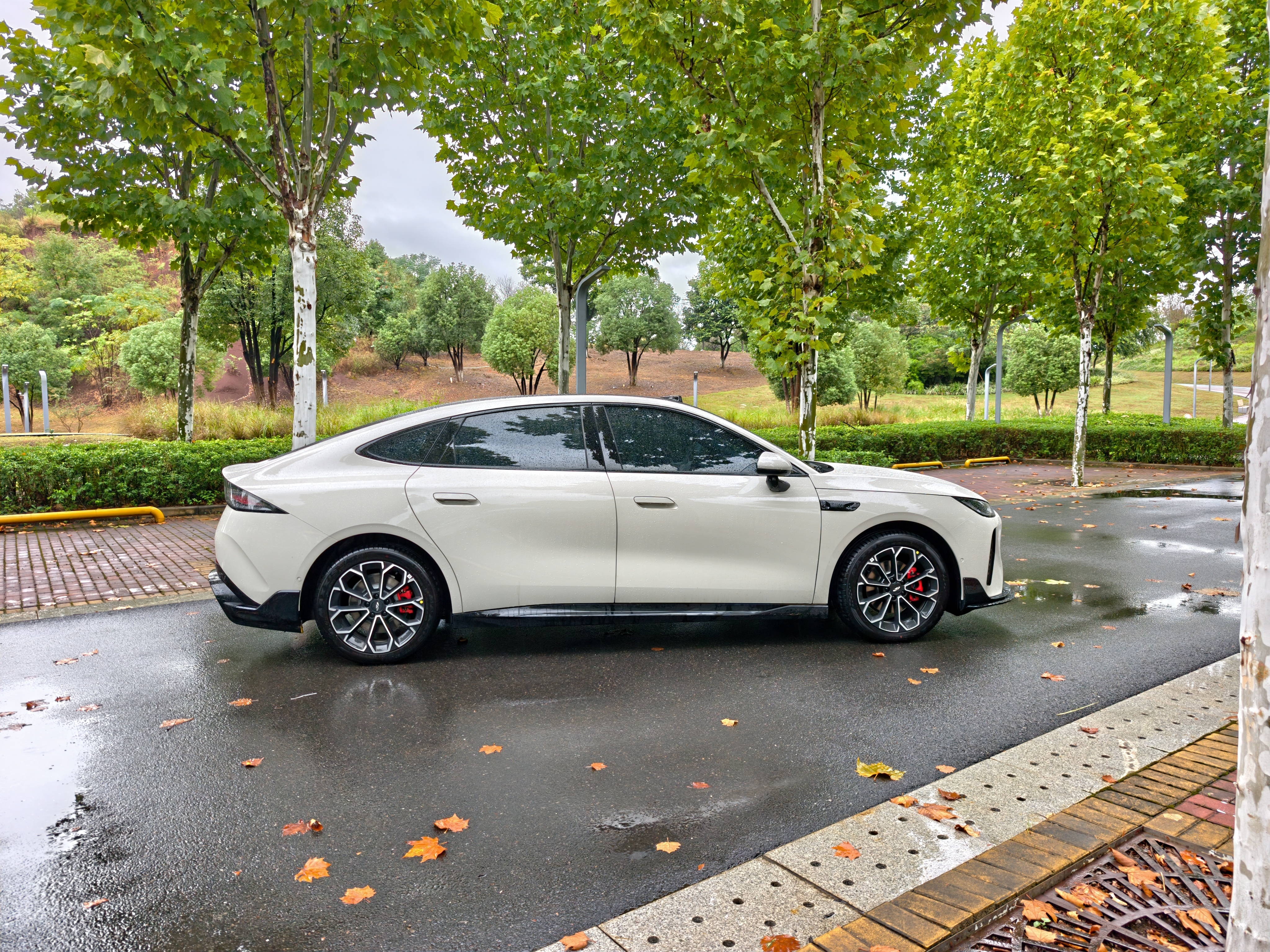 我的奇瑞风云A9在雨中拍还是很有感觉的吧，妥妥的大片感呀[鼓掌][鼓掌] ​​​