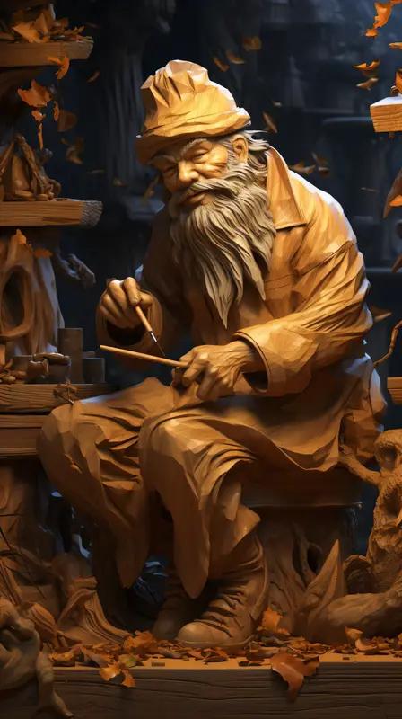 最近，北京什刹海的“木雕大爷”火了，他刻的“玲娜贝儿”挂件突然风靡全网。这木雕外