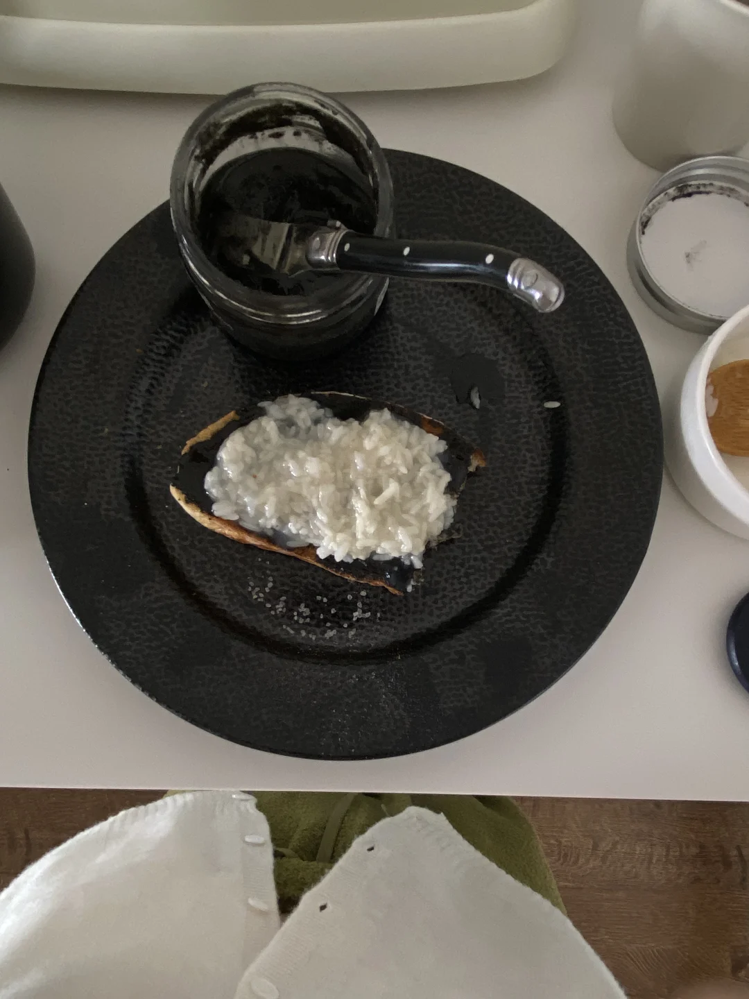 酒酿芝麻放欧包上！！！解锁新美味哇🌮