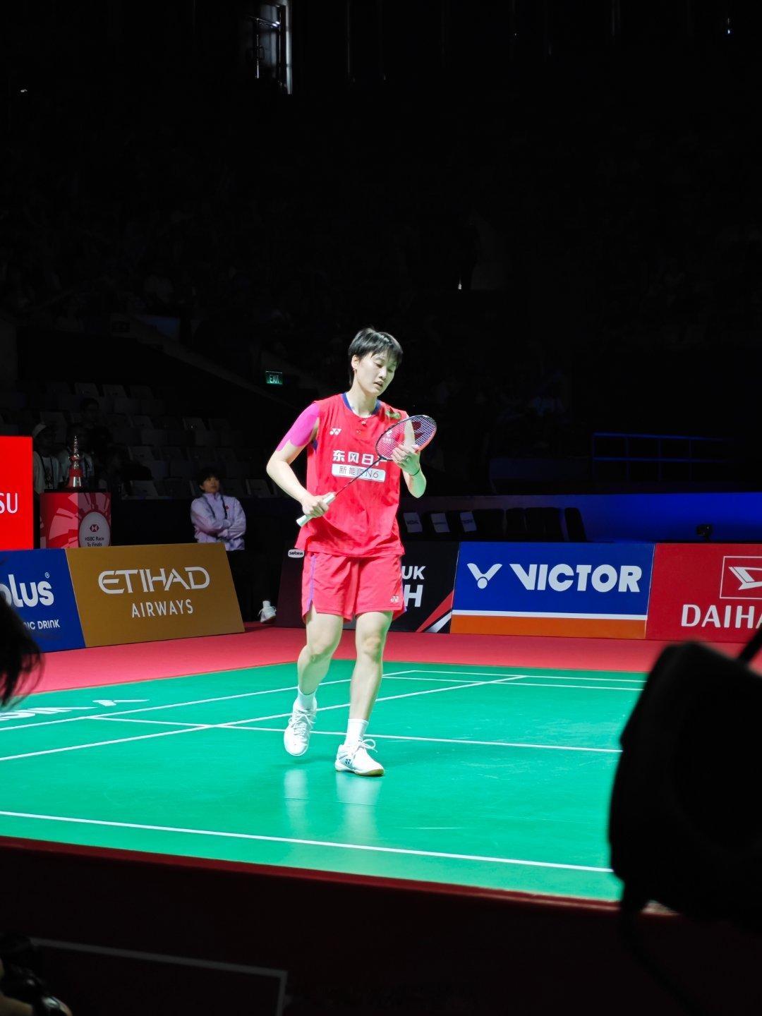 女单 决赛 陈雨菲(1) 23-21 碧查梦2026年印尼羽毛球大师赛