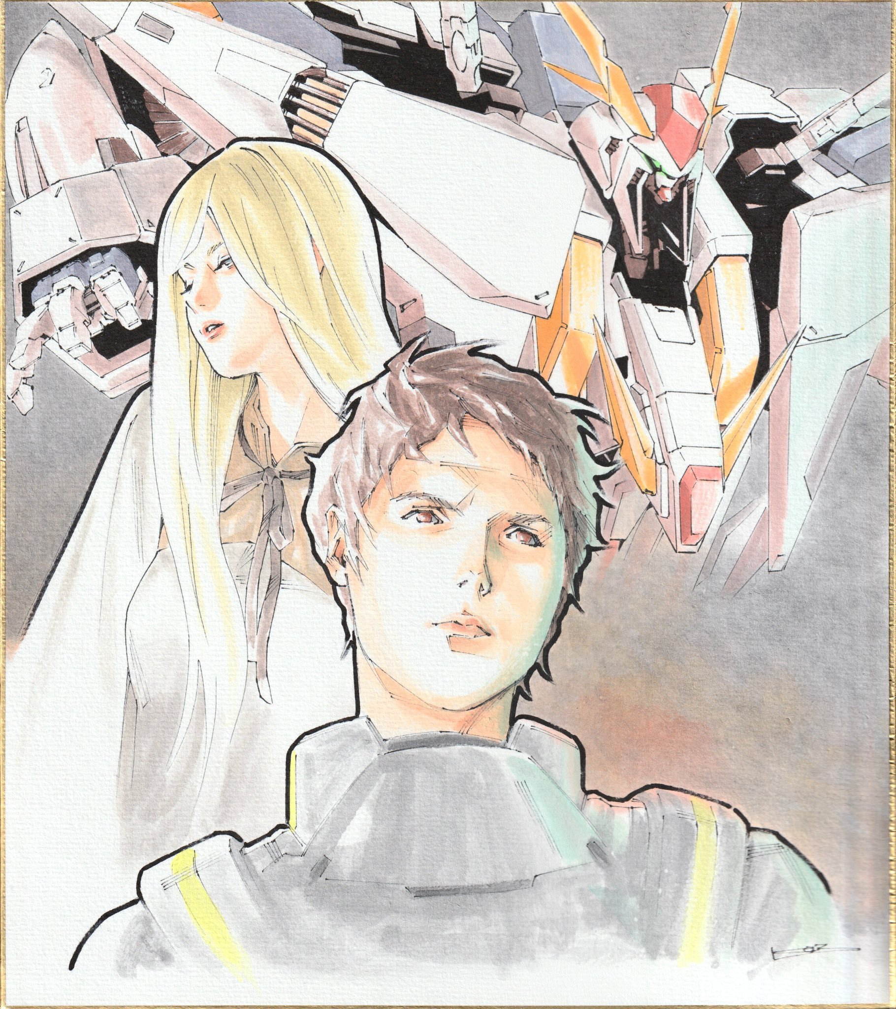 闪光的哈萨维（via 池田和宏）高达