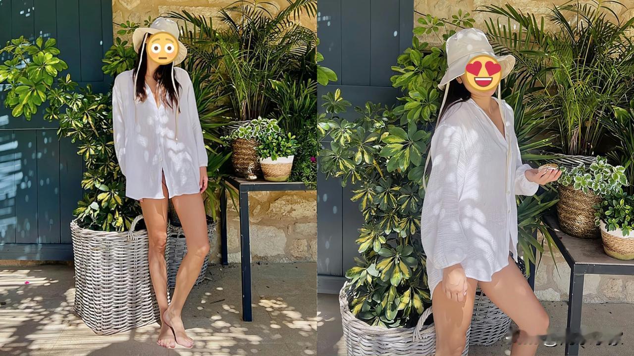 43岁「最美单亲妈」西班牙狂骚「蜜桃腿」，离婚后极享受单身生活！
现年43岁的名