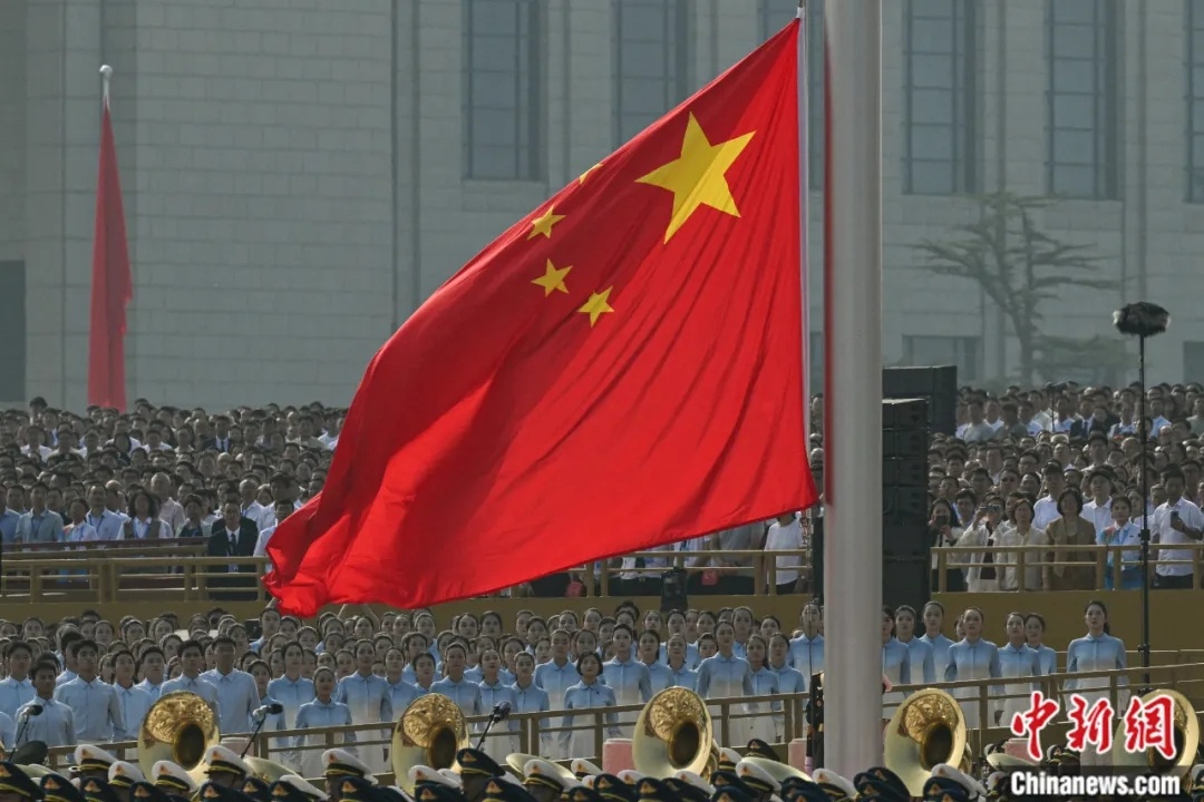 #法新社出图# 9月3日上午，纪念中国人民抗日战争暨世界反法西斯战争胜利80周年
