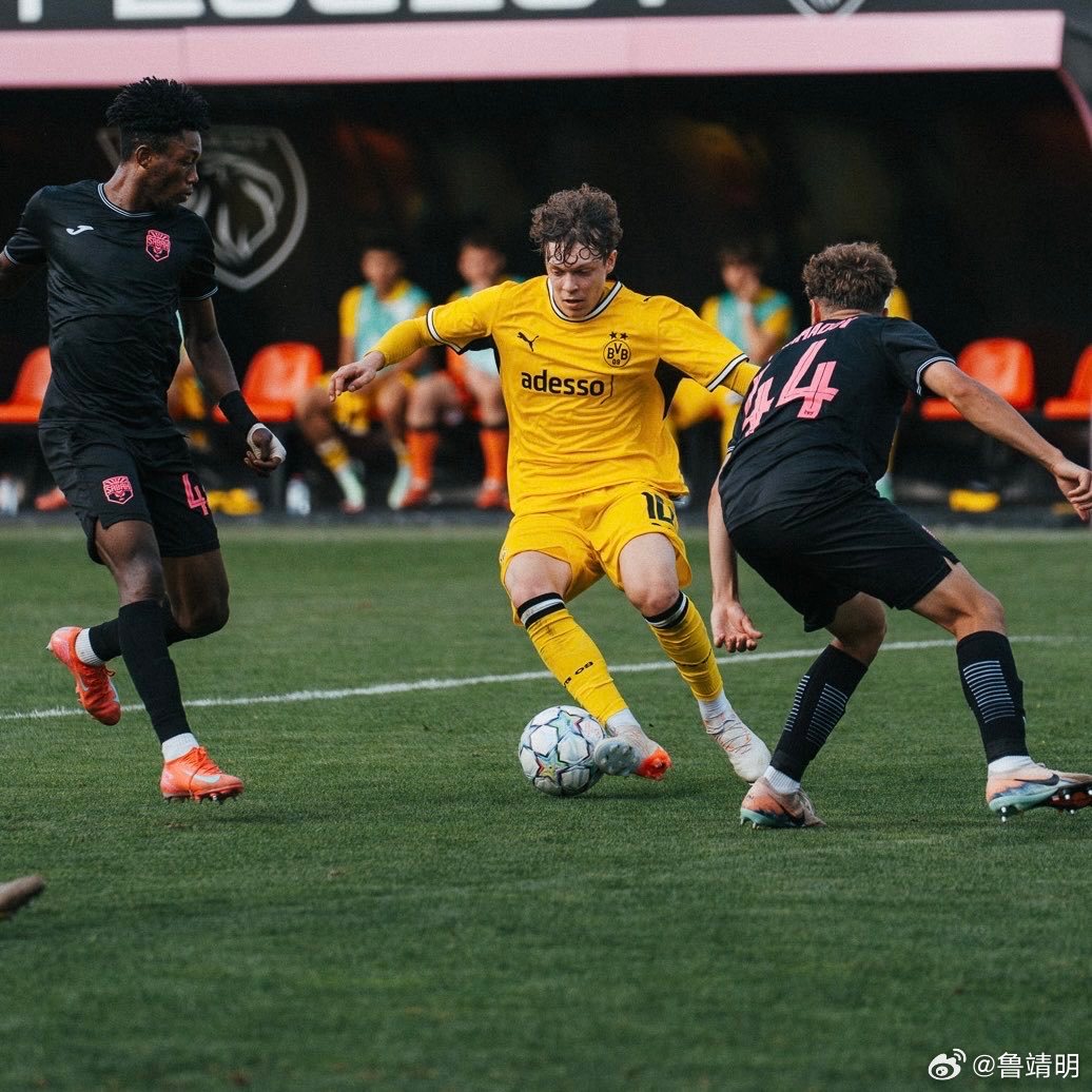 【青年军】在欧冠青年联赛中多特蒙德U19 以 2:0 战胜Sabah FC，进球