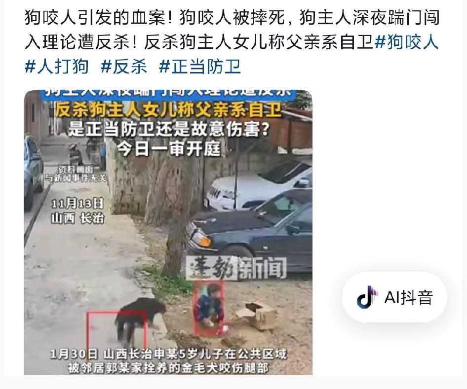 狗咬人升级成人命案！原本只是邻里间一点小矛盾，结果却演变成了血的悲剧，看完真让人