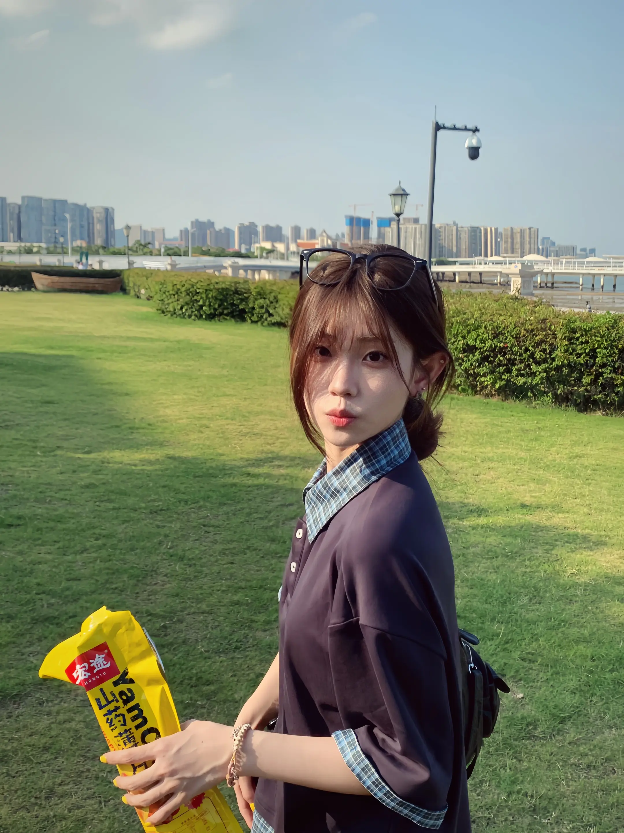 天气晴 心情美 吃的饱 睡的好