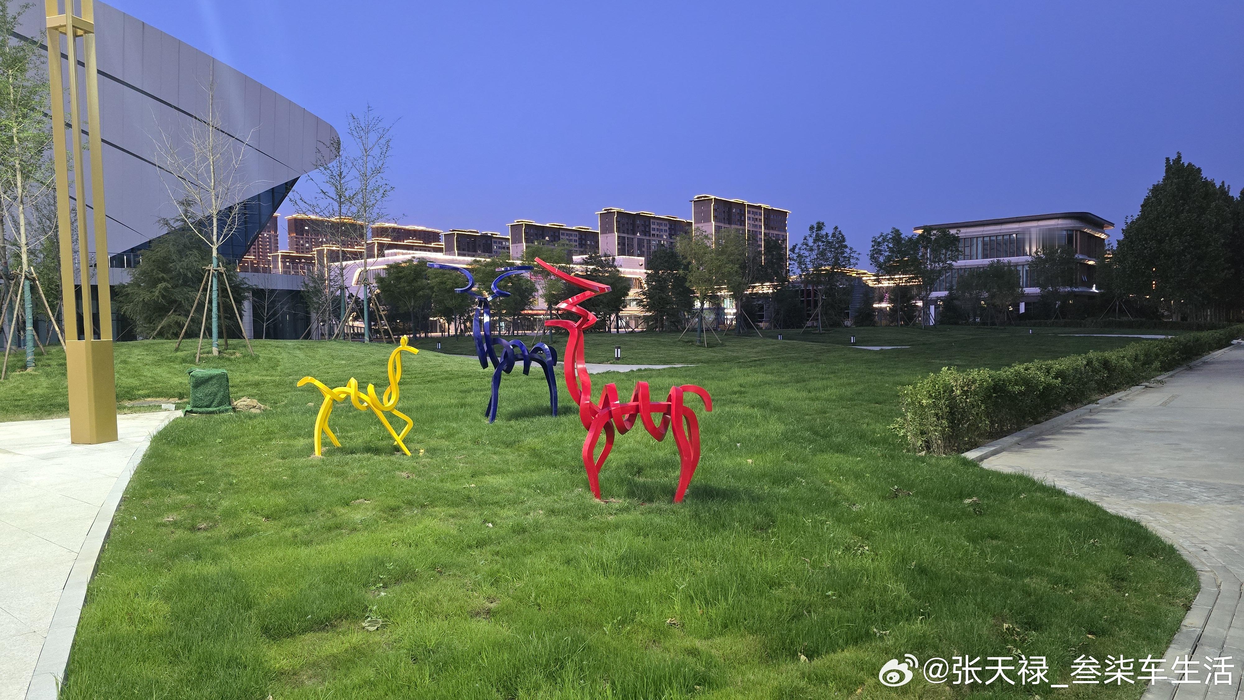 我的日常plog夜景 晚上的空气挺好😊 