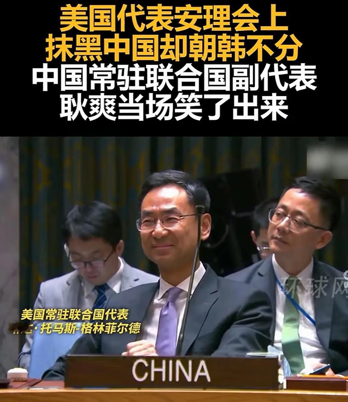 美国代表抹黑中国，却朝韩不分！
19日凌晨，联合国安理会就朝鲜半岛局势举行公开会