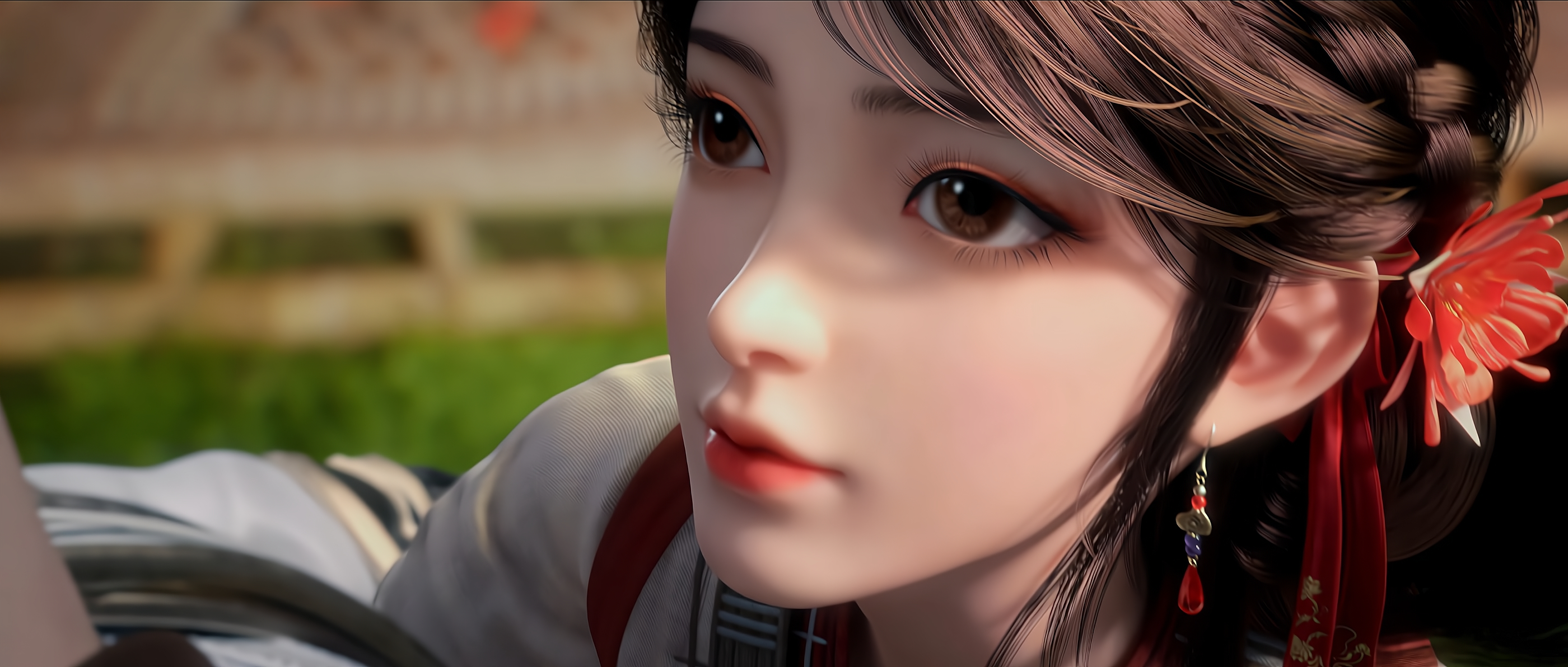 [暑假]#十一漫游记#[暑假]#完美世界动画#[暑假]好美的灵儿！[爱你][爱你
