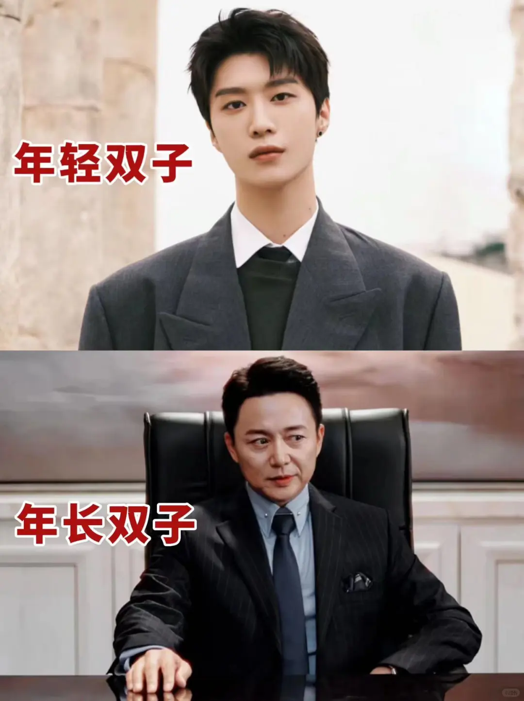 年轻双子和年长双子有什么区别