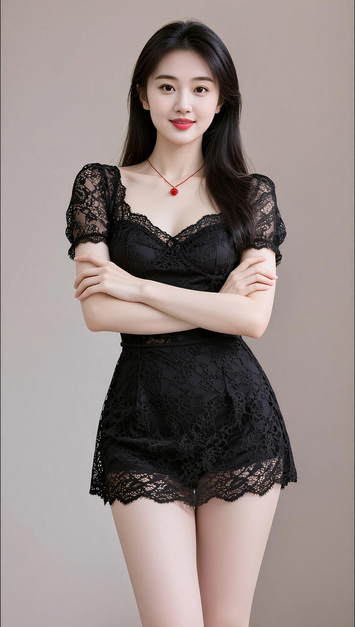 AI蕾丝写真 抖音ai创作