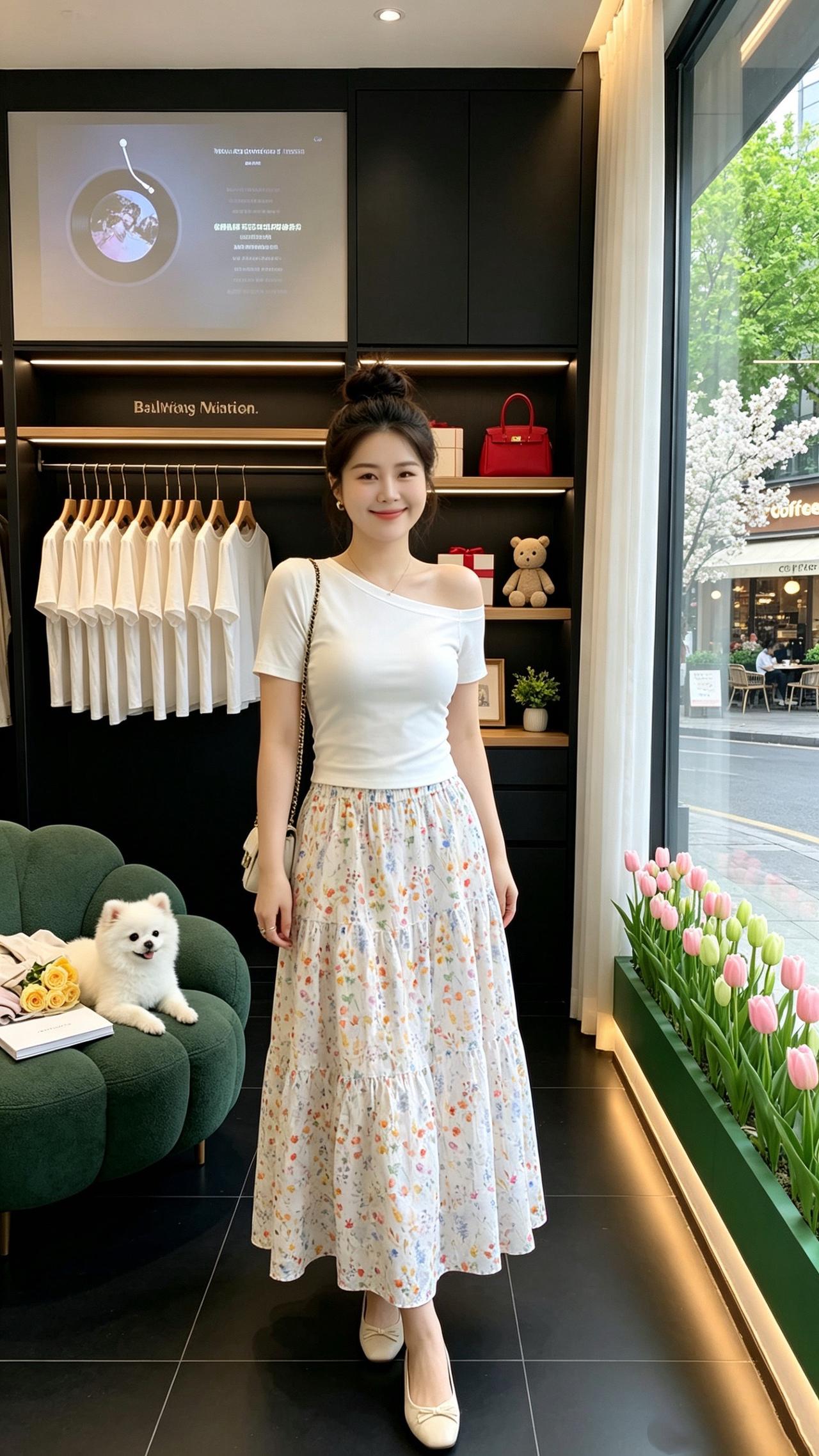 高腰显瘦半身裙休闲百搭夏季新款