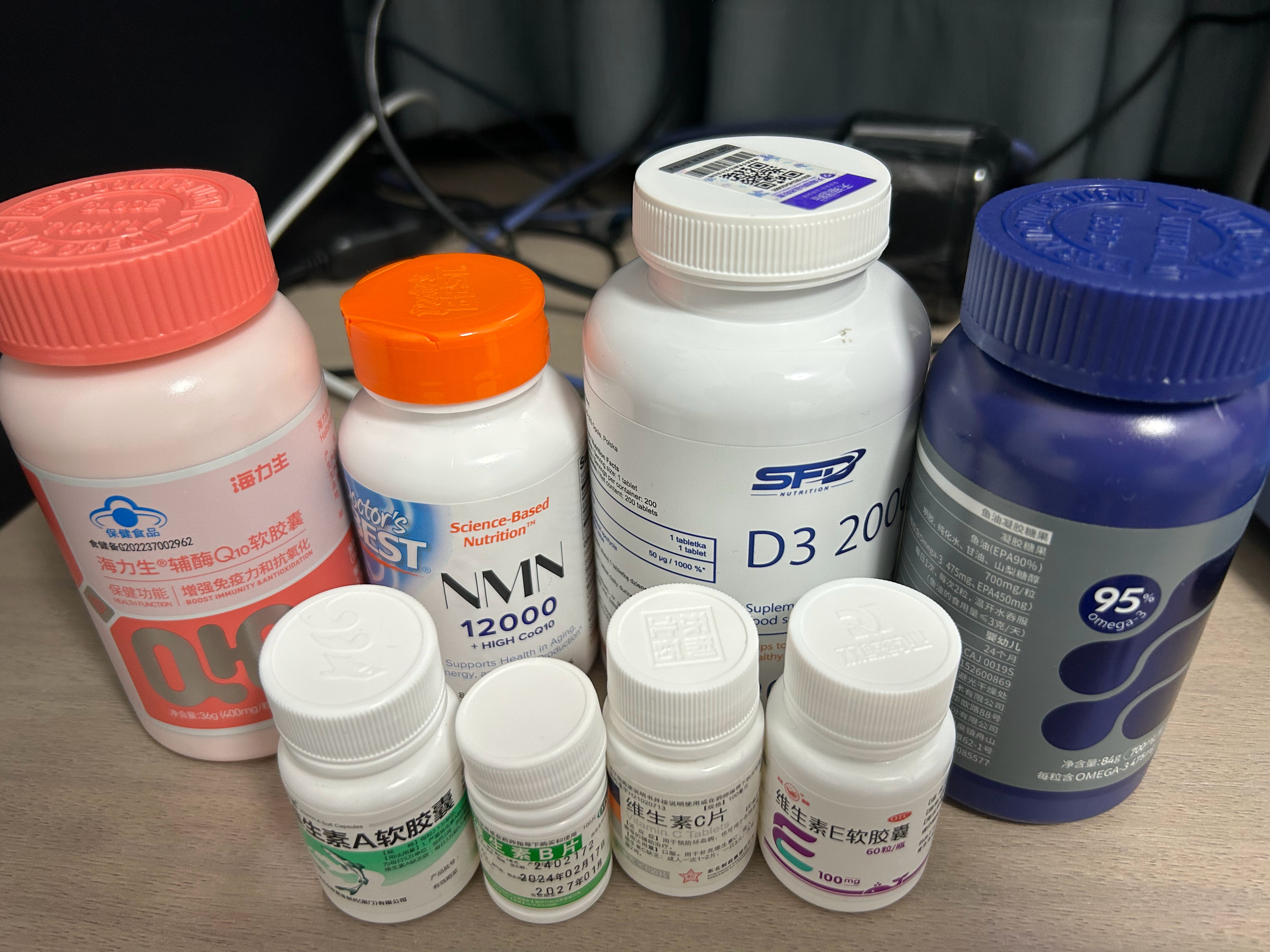 今年体检后，现在每天早上吃这一大堆