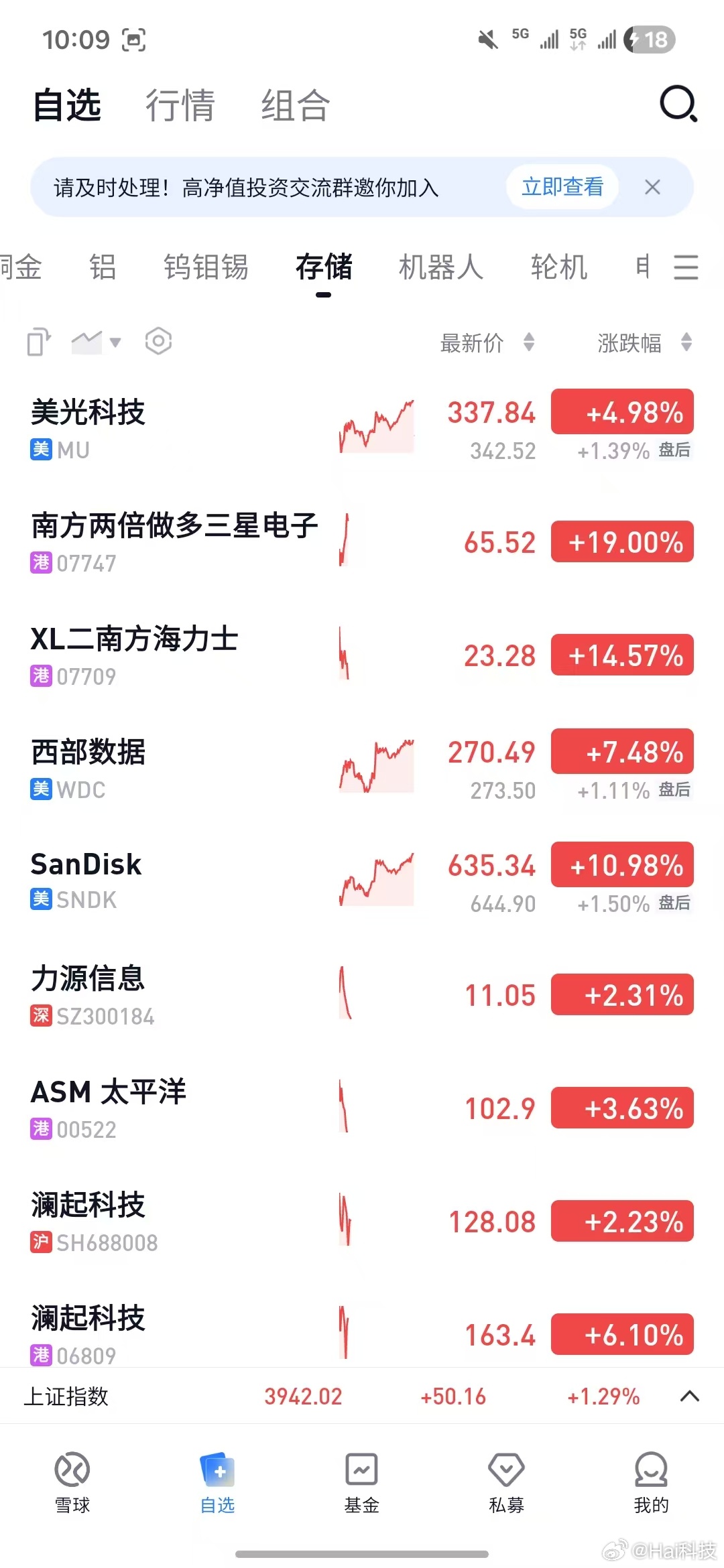 朋友说内存条价格大跳水，但是存储版块股价爆涨，想在股市赚钱太难了。怎么说呢，第一