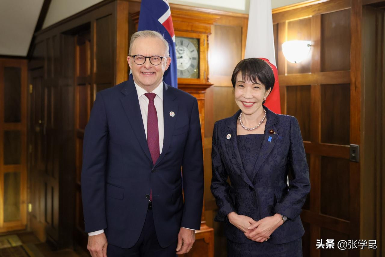 周一（5月4日），日澳两国首脑高市早苗和阿尔巴尼斯举行会谈并发表联合声明，强调共