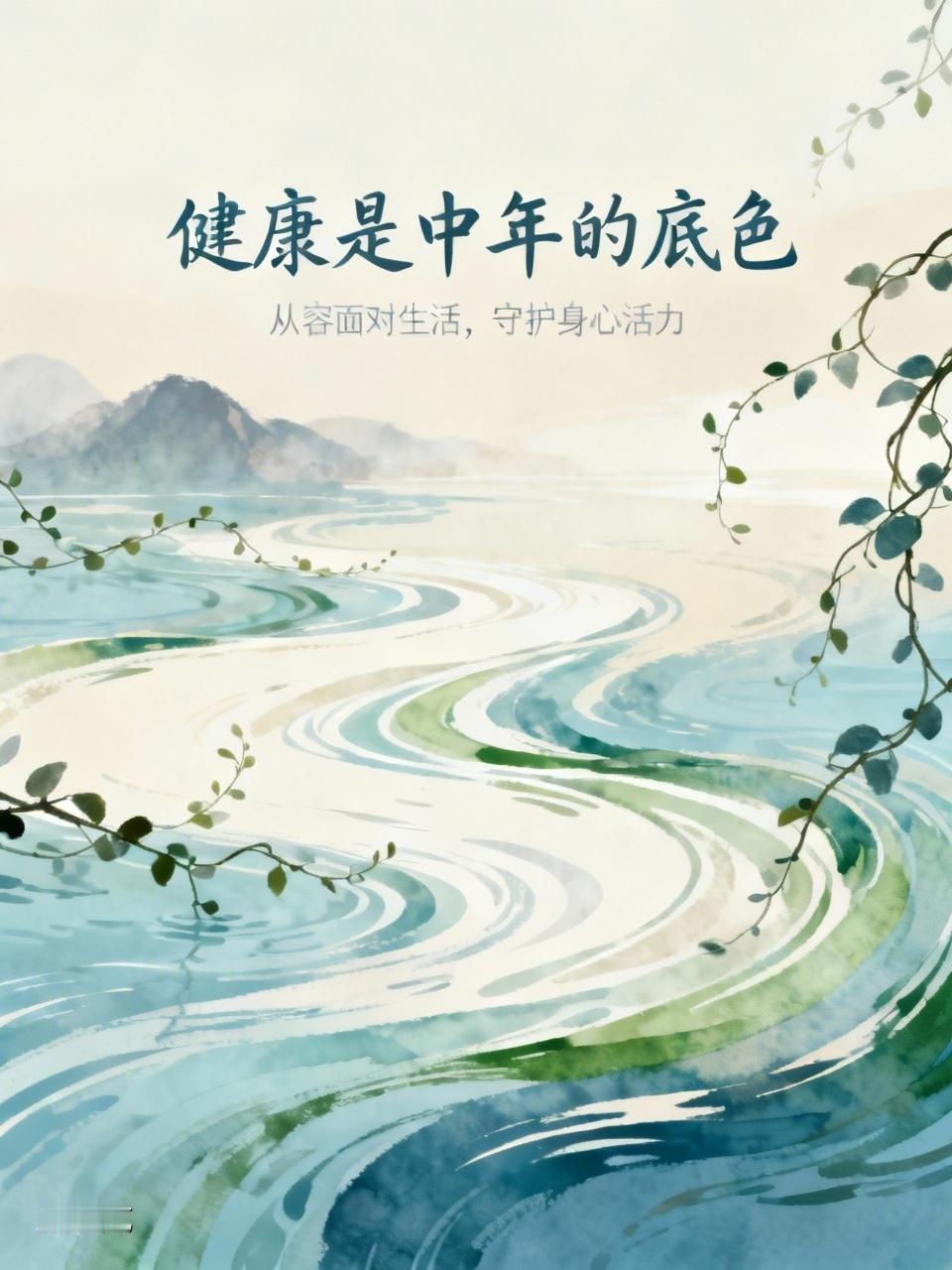 人到中年，什么是最重要当然是健康最重要。中年如果生病，耽误工作，影响收入，将是最