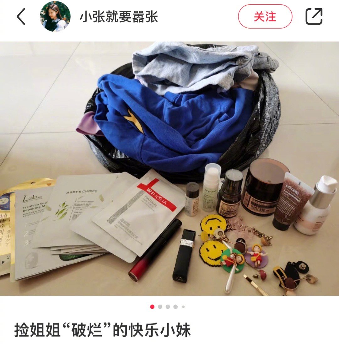 姐姐的断舍离就是妹妹的零元购 