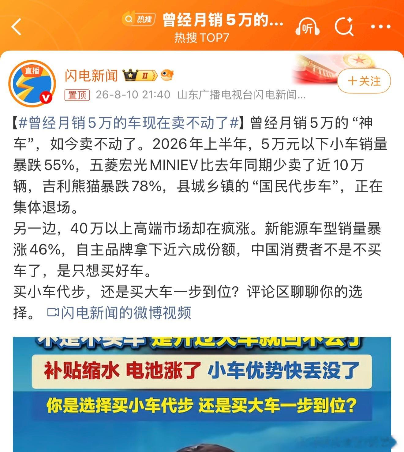 曾经月销5万的车现在卖不动了 产品力不行了，并不是市场没需求了！ 