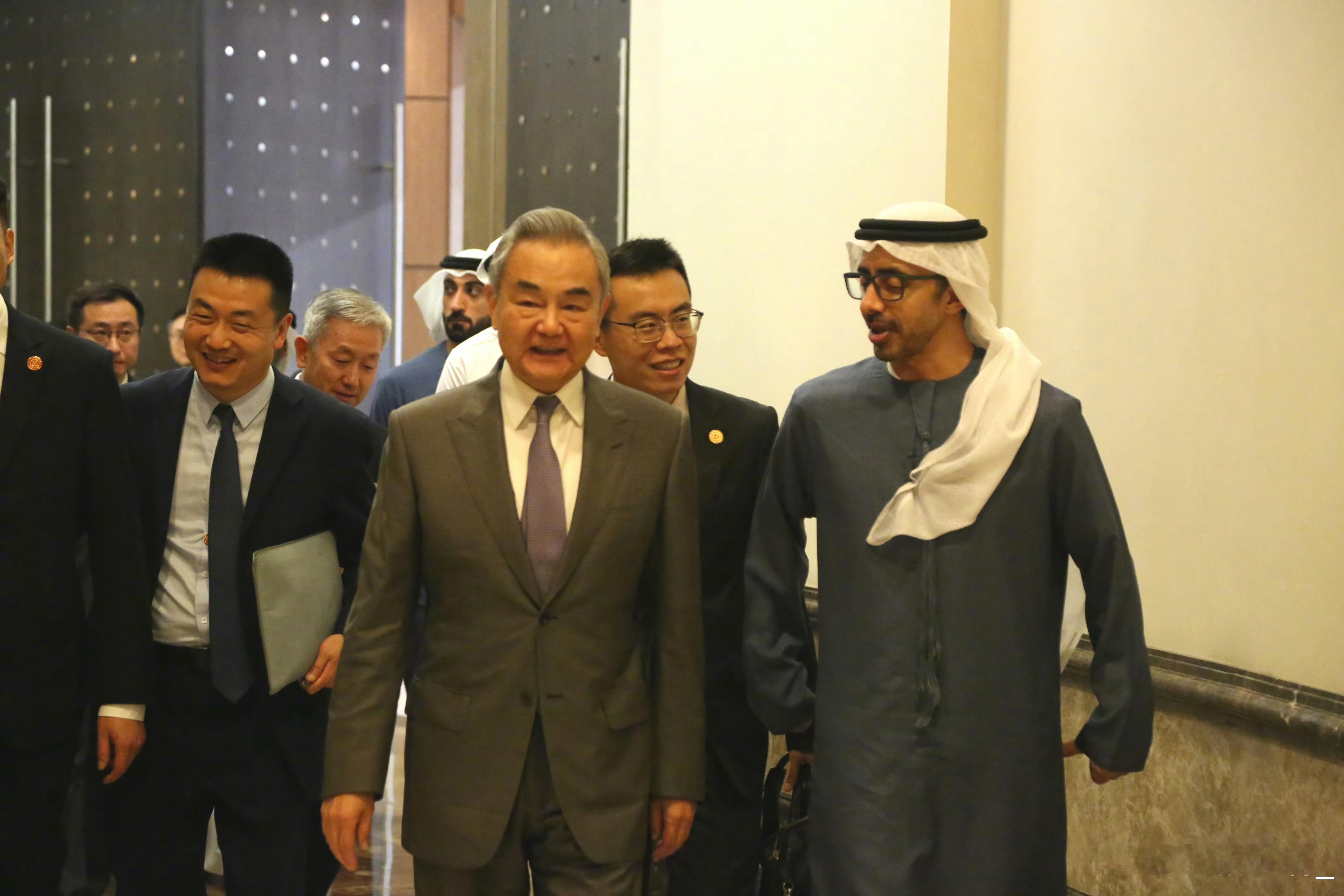 王主任到访阿联酋 