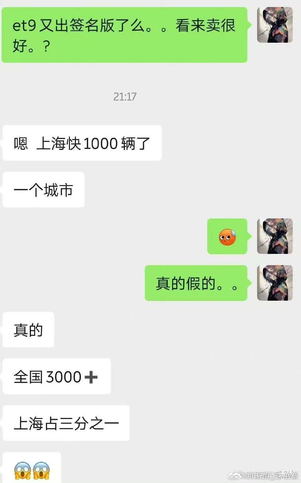 蔚来ET9全国3000+销量，光上海就占了三分之一？沪爷的含金量还在上涨中[66