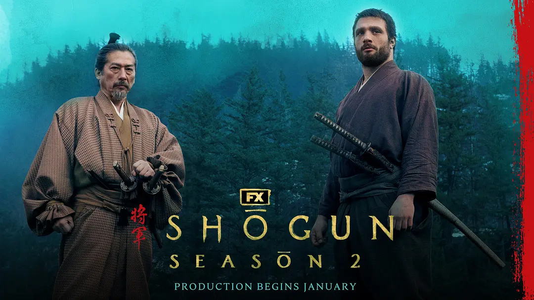 在艾美奖狂揽18项大奖的大热日剧《幕府将军》宣布第二季将于明年1月开拍！真田广之