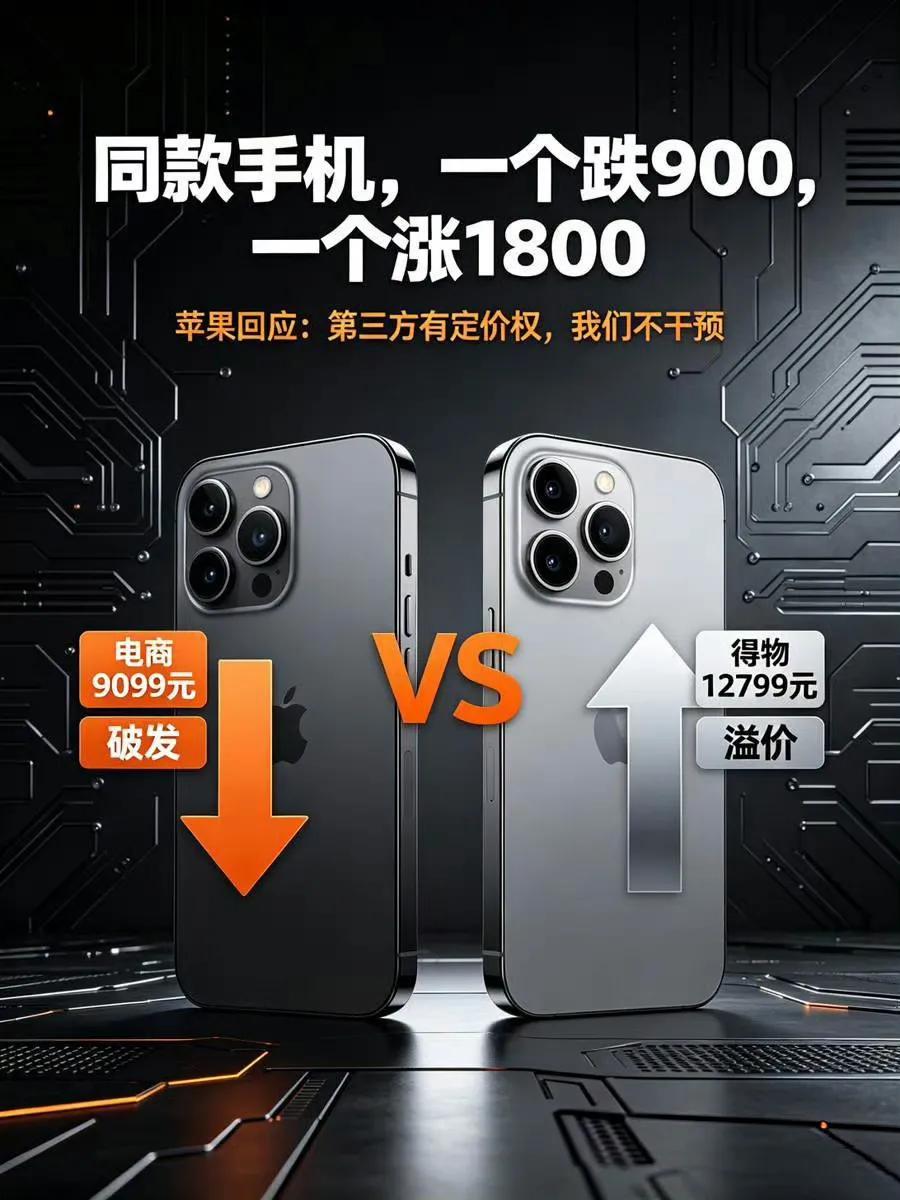 炸了！iPhone 18 Pro刚上市就“破发”？256G某电商平台只要9099