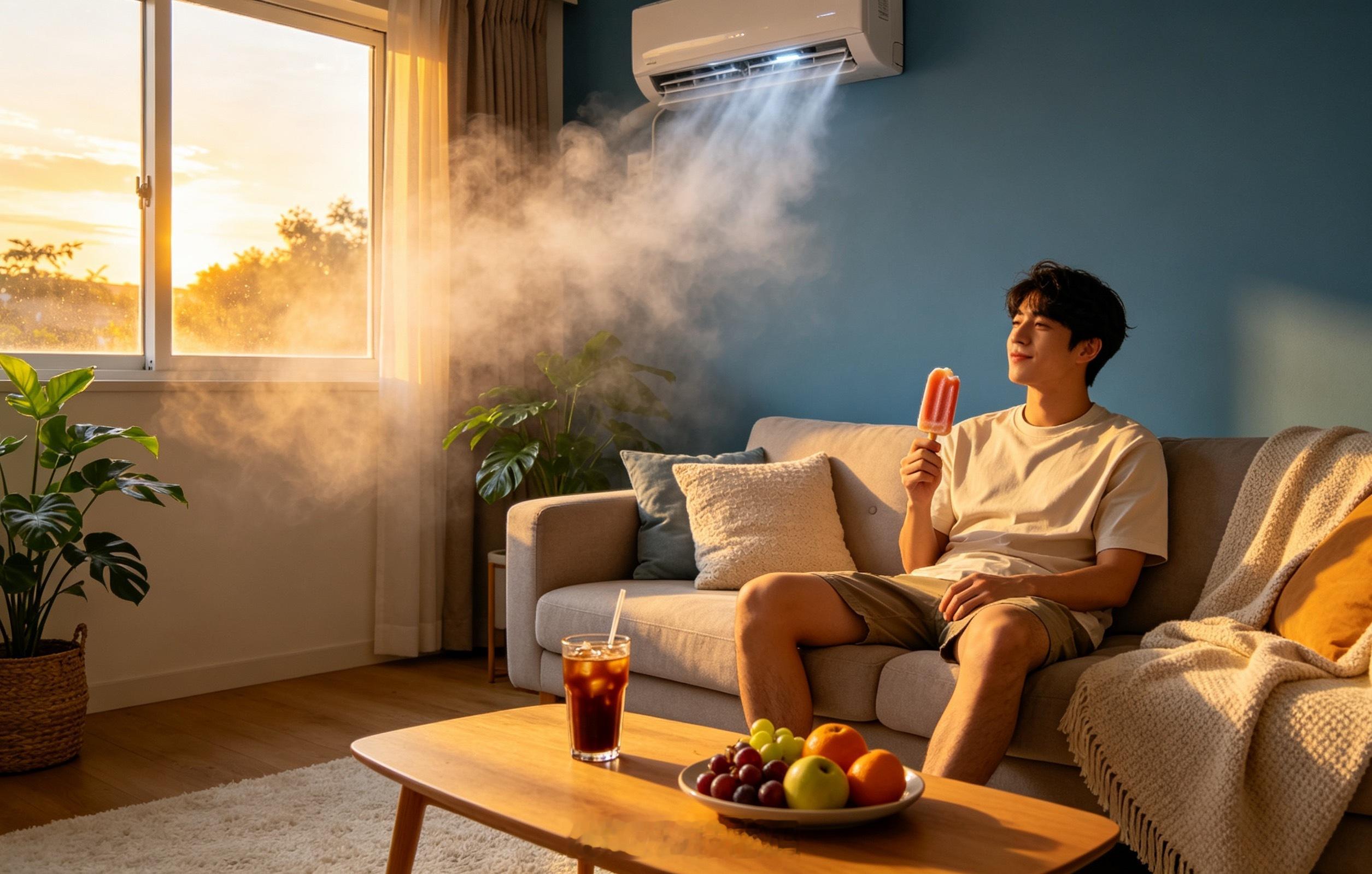 夏天你最后悔没买什么家电 + 夏日消暑宝藏家电高温天最残酷的对比：你在客厅蒸桑拿