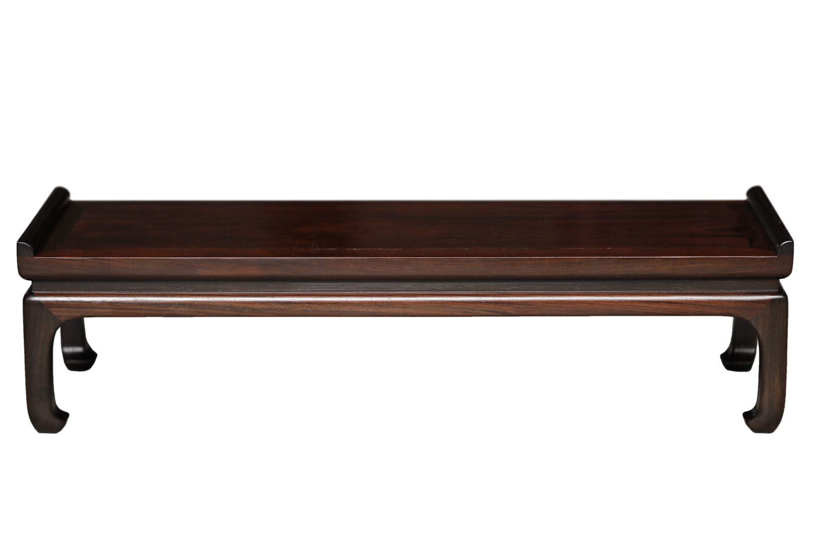 大红酸枝【秋影】马蹄·香几案上雅器，选大红酸枝老料，榫卯结构，工品兼备，束腰内翻