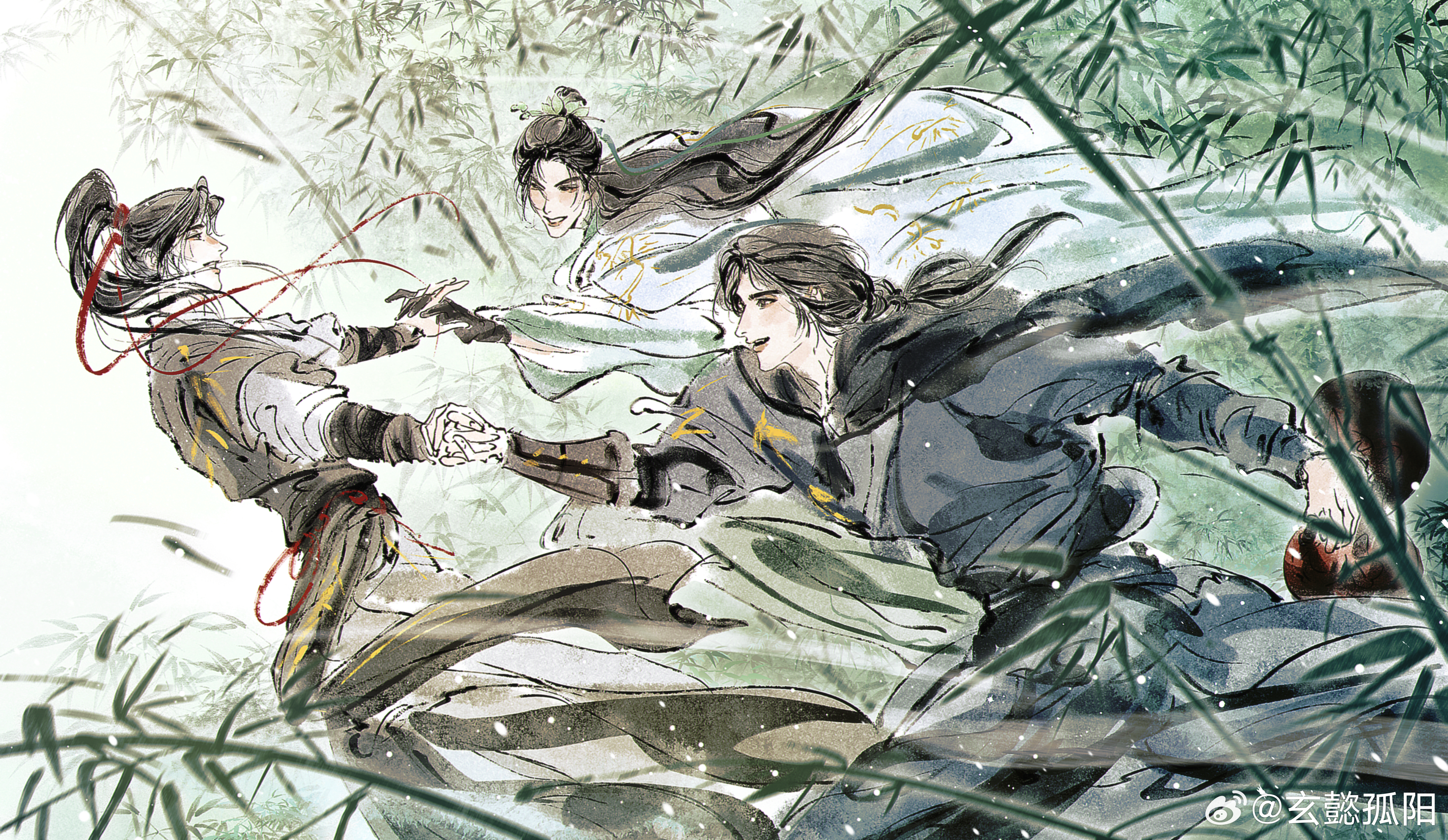 左牵陈叔右牵江叔人生赢家[抱一抱] ​​​