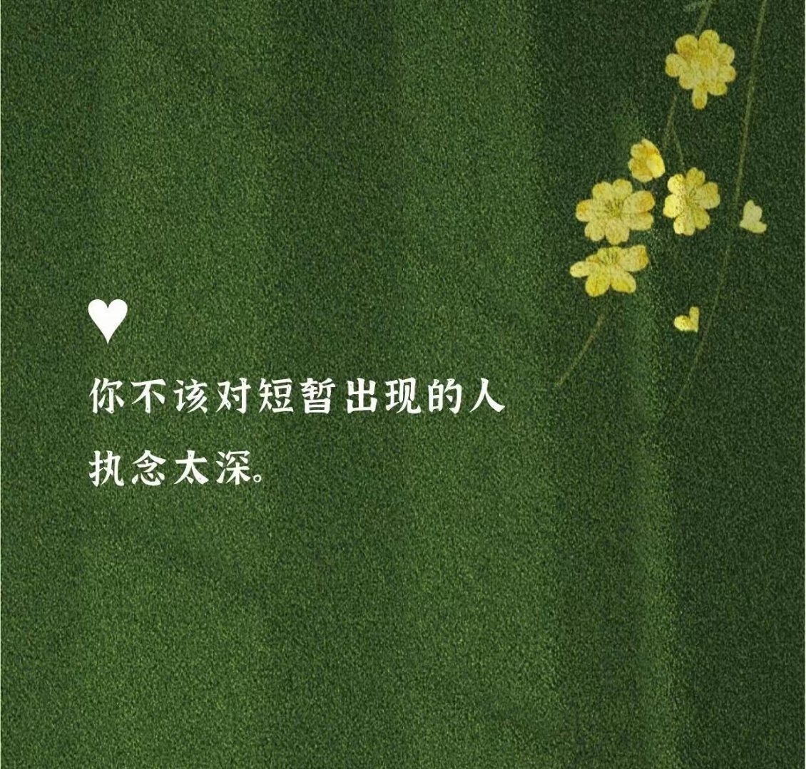 🍃人和人的缘分有长有短，短暂出现的人，也是来陪你走一段路的。到站了，笑着说声谢