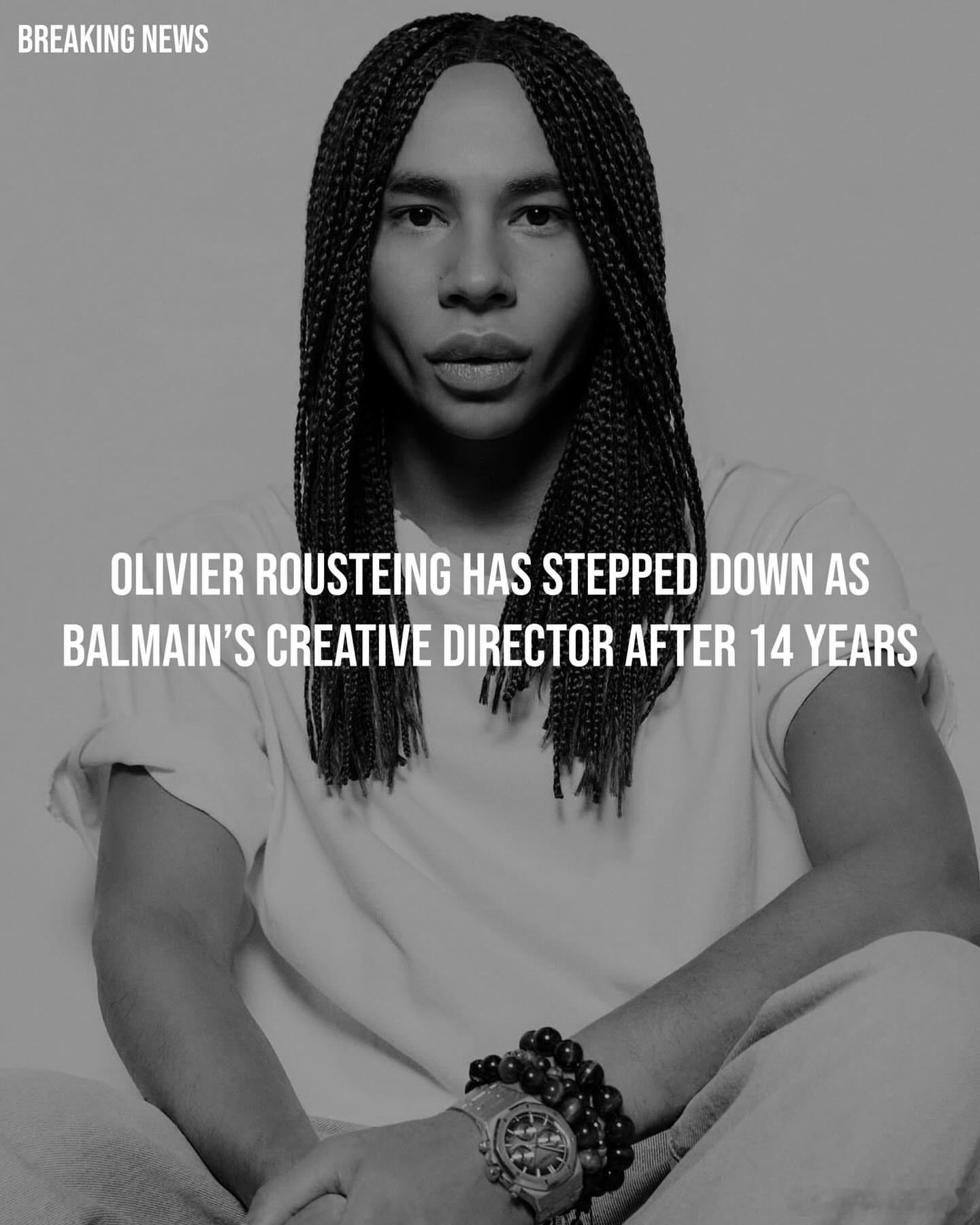 时尚突发新闻 哇靠！Olivier Rousteing 在担任Balmain创意