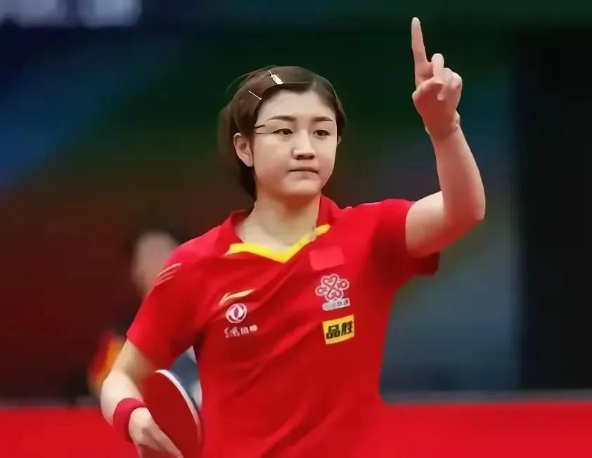 我猜测，在冠亚军决赛上，观众每一次为孙颖莎的加油呐喊，在陈梦心中都增添一份必赢的