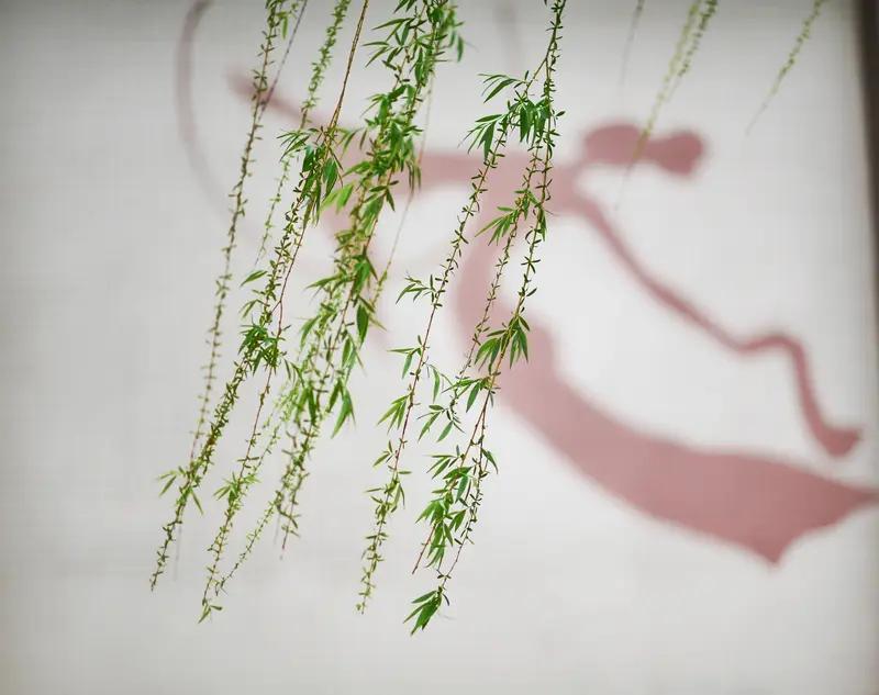 看到“清风有意梳杨柳”这个上联，感觉特别有意境，清风像是有情感般轻抚杨柳。我觉得