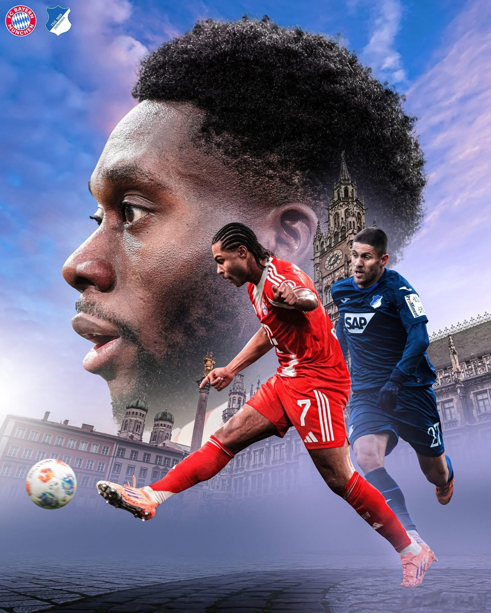 🚨𝟮𝟬𝟮𝟱-𝟮𝟬𝟮𝟲賽季德甲聯賽第21輪 —— 拜仁慕尼黑🆚