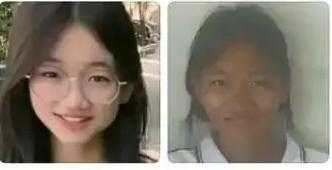 万万没想到，一场军训直接把班里女生“整容”成娜塔莎！家长晒出前后对比照片，网友看