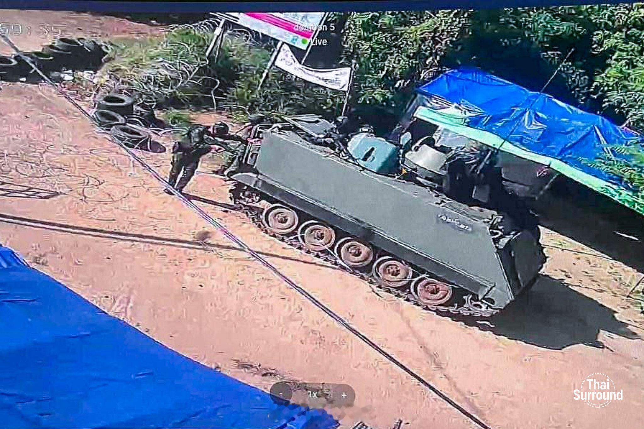 泰柬冲突泰总理称不会与柬埔寨进行谈判 12月8日下午，泰国军队越过柬埔寨边境，占