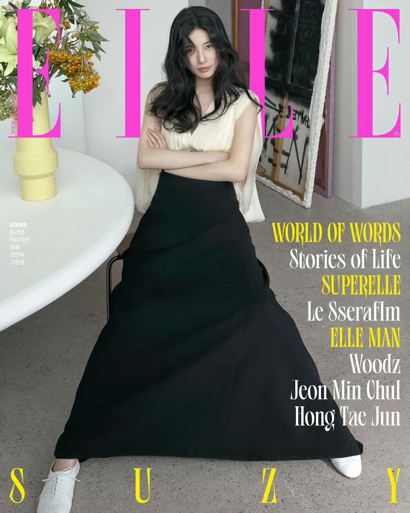 裴秀智 × ELLE Korea October 2025SUZY in CEL