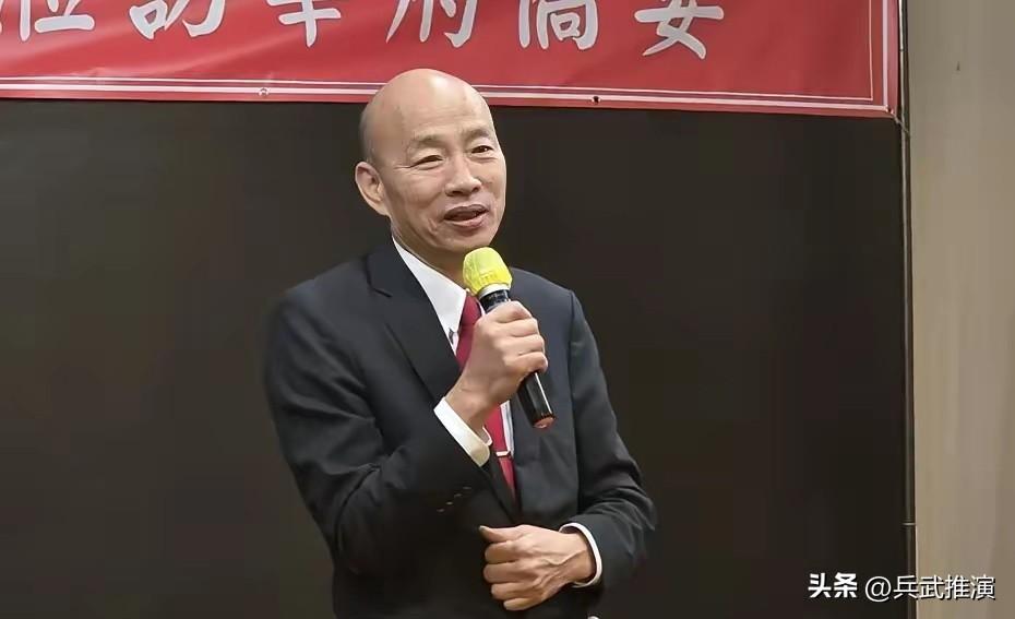 韩国瑜："议会外交补足台湾外交的不足"

老韩这次是真飘了。

25号晚上跑侨宴
