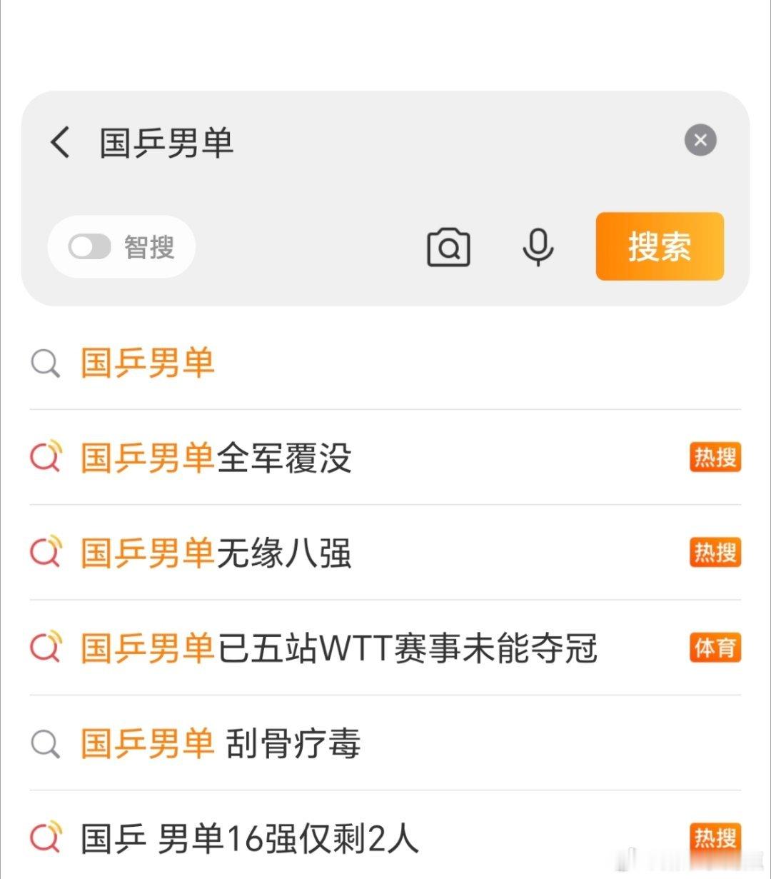 国乒女单有望包揽四强国乒男单女单极致反差🌚 之前的热搜都是会师决赛…提前包揽…