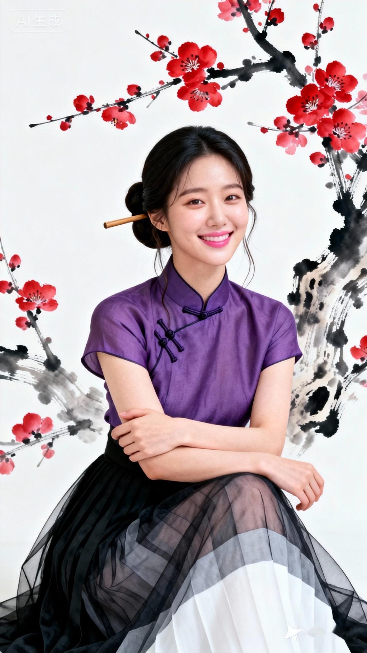 春日雅集，那是古典与现代碰撞出的梦幻之景。在北京颐和园，西堤仿杭州苏堤而建，3月