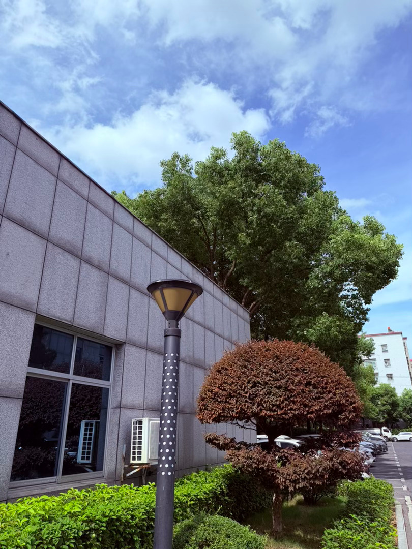 生活手记记录真实生活摄影摄影摄影 后勤院内，一夏清蓝漫步南县会议后勤中心的院落，