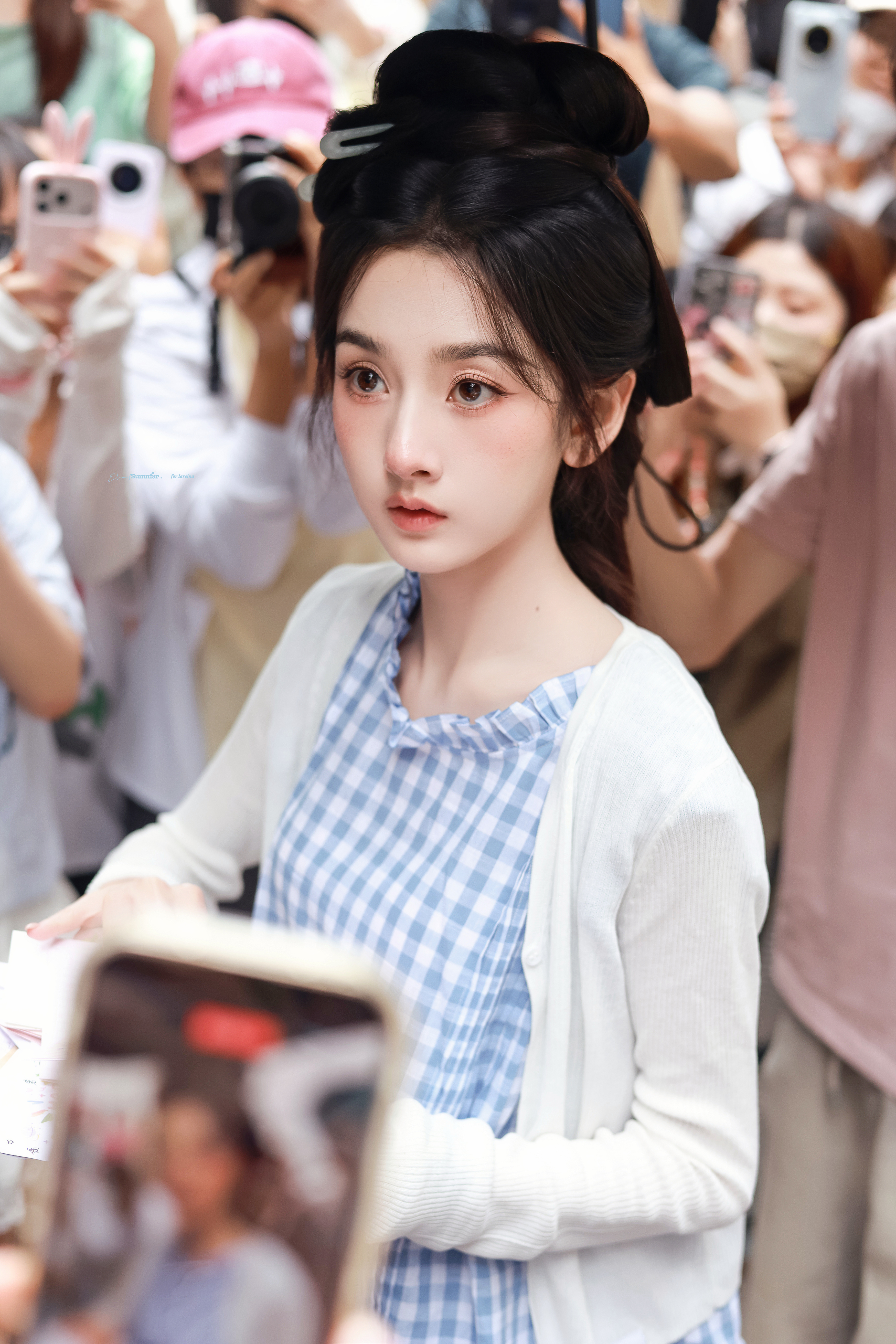 今日星拍放送 .宋祖儿吴蒖蒖 宋祖儿 兔塑 是谁定制的雪兔消消乐